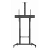 GEMBIRD TV floor stand with caster wheel