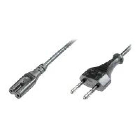 Digitus | Power Cord, Euro - C7 M/F, H03VVH2-F 0.75qmm | AK-440104-018-S