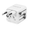 Gembird TPA-INT-01-W Universal travel power adapter, white | Gembird
