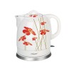 Feel-Maestro MR-066-RED FLOWERS electric kettle 1.5 L 1200 W Red, White