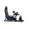 Next Level Racing Boeing Commercial Edition Flight Simulator | Blue highlights