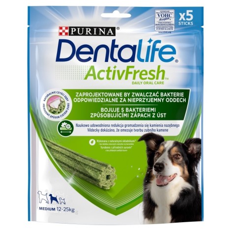 PURINA Dentalife Active Fresh Medium - Dental snack for dogs - 115g