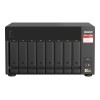 QNAP | 8-Bay QTS and QuTS hero NAS | TS-873A-8G | Up to 8 HDD/SSD Hot-Swap | AMD Ryzen | Ryzen V1500B Quad-Core | Processor frequency 2.2 GHz | 8 GB | DDR4