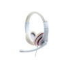 Gembird | Stereo Headset | MHS 03 WTRD | 3.5 mm | White with Red Ring | Headset