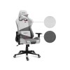 Huzaro Force 6.2 PC gaming chair Bucket (cradle) seat Grey, White