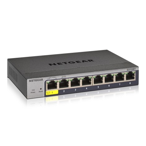 NETGEAR 8-Port Gigabit Ethernet Smart