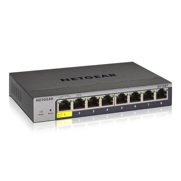 NETGEAR 8-Port Gigabit Ethernet Smart
