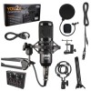 DNA YOU2B - podcast kit (microphone, audio interface, tripod)