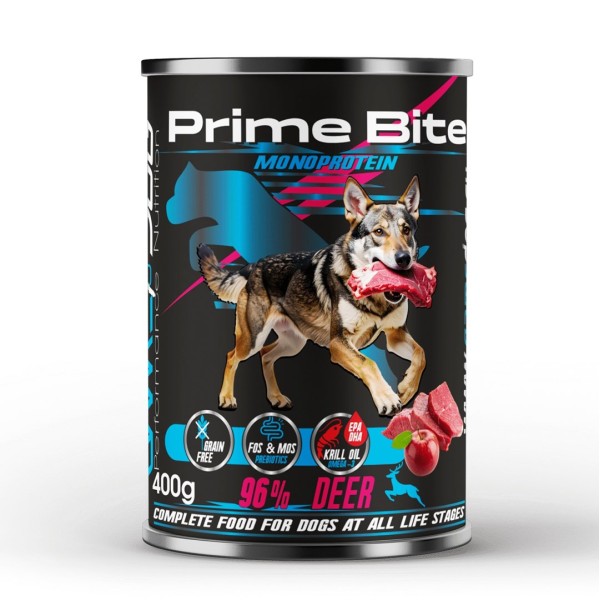 GAME DOG Prime Bite jeleń, jabłko ...