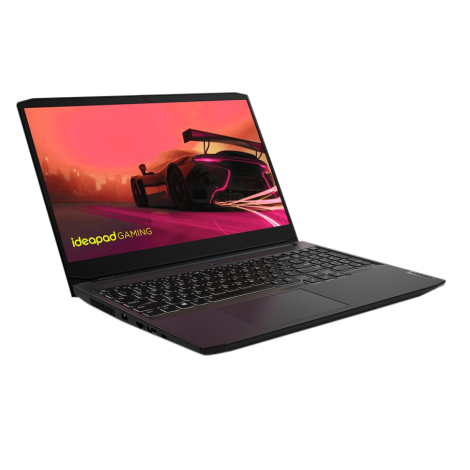 Lenovo IdeaPad Gaming 3 Laptop 39.6 cm (15.6") Full HD AMD Ryzen™ 5 5500H 16 GB DDR4-SDRAM 512 GB SSD NVIDIA GeForce RTX 2050 Wi-Fi 5 (802.11ac) Windows 11 Home Black