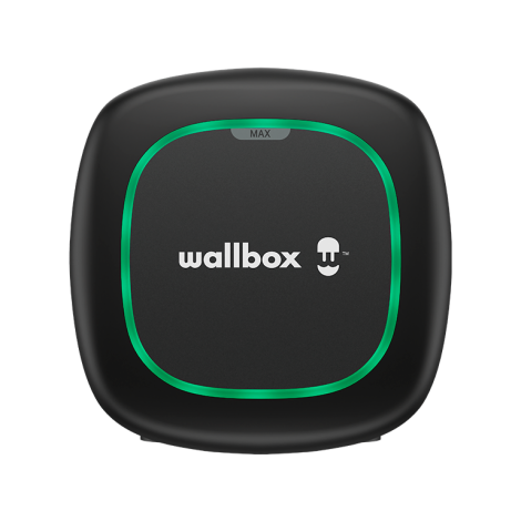Wallbox Electric Vehicle charge | Pulsar Max | 22 kW | Wi-Fi, Bluetooth | 5 m | Black