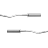 REBEL ACTIVE Olympic curl bar 50mm, Olympic barbell 120cm 6kg