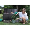 SHERWOOD STORAGE BOX 270 L KETER garden box