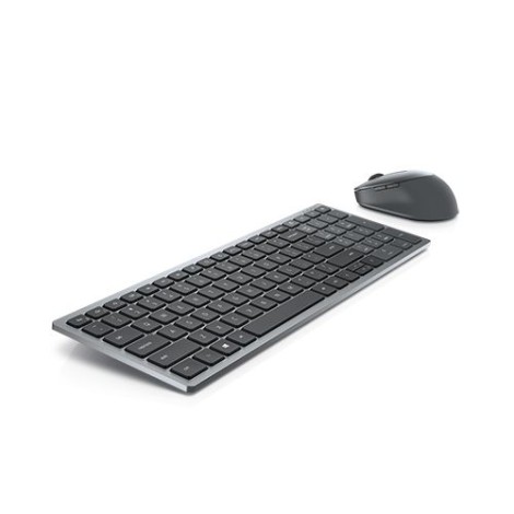 Dell | Keyboard and Mouse | KM7120W | Keyboard and Mouse Set | Wireless | Batteries included | RU | Bluetooth | Titan Gray | Numeric keypad | Wireless connection