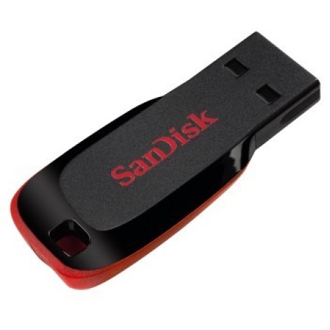 SanDisk Cruzer Blade USB flash drive 64 GB USB Type-A 2.0 Black, Red