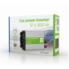 POWER INVERTER CAR 12V 500W/EG-PWC500-01 GEMBIRD