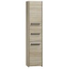 Topeshop S43 SONOMA bathroom storage cabinet Oak