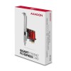 NET CARD PCIE 1GBE 1PORT/SP&LP PCEE-GIX AXAGON
