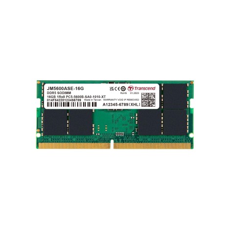 TRANSCEND 16GB JM DDR5 5600 SO-DIMM 1Rx8