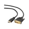 Gembird monitoriaus kabelis HDMI/DVI-DM (18+1) 1.8m | Cablexpert | HDMI to DVI-D | 1.8 m