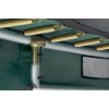 Trampoline Premium Ground Combo 427 cm green