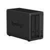 Synology DS723+ 2-bay/AMD Ryzen R1600/2-core 2.6 (base)/3.1 (turbo) GHz/2GB DDR4/2 x 3.5