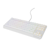 Genesis THOR 230 | Mechanical Gaming Keyboard | Wired | US | White | USB Type-A | Outemu Brown