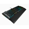 Corsair | Mechanical Gaming Keyboard | K100 RGB Optical | Wired | Mechanical Gaming Keyboard | US | Black/Red