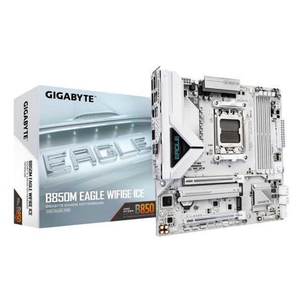 Mainboard|GIGABYTE|AMD B850|SAM5|Micro-ATX|Memory DDR5|Memory slots 4|1xPCI-Express 3.0 ...