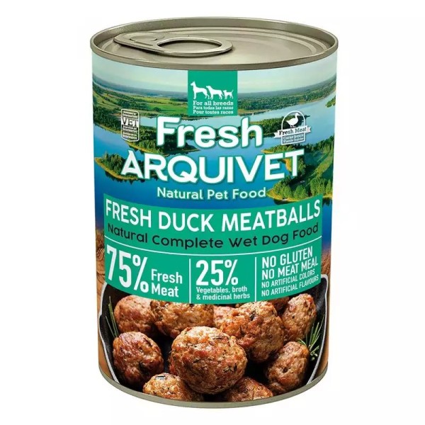 ARQUIVET Fresh meatballs with duck, sweet ...