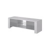 Cama TV stand WEST 42/130/42 white/grey gloss