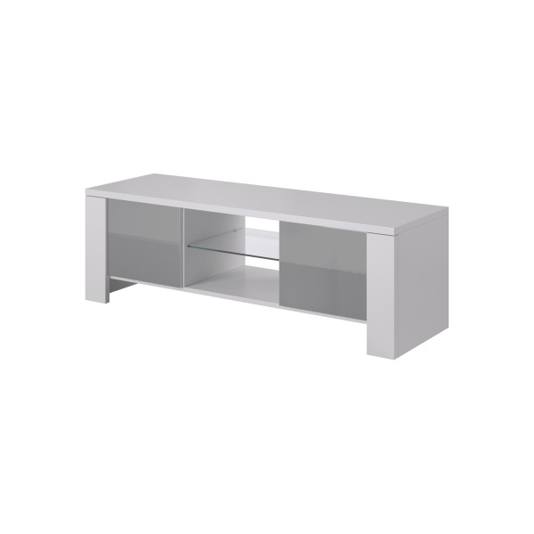 Cama TV stand WEST 42/130/42 white/grey ...