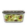 Caso | Glass Vacuum Container with Plastic Lid | VacuBoxx Eco L | Transparent