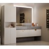 BATHROOM CABINET NEL DK 1K BASKET CASMERE COLOUR