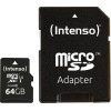 MEMORY MICRO SDXC 64GB UHS-I/W/ADAPTER 3423490 INTENSO