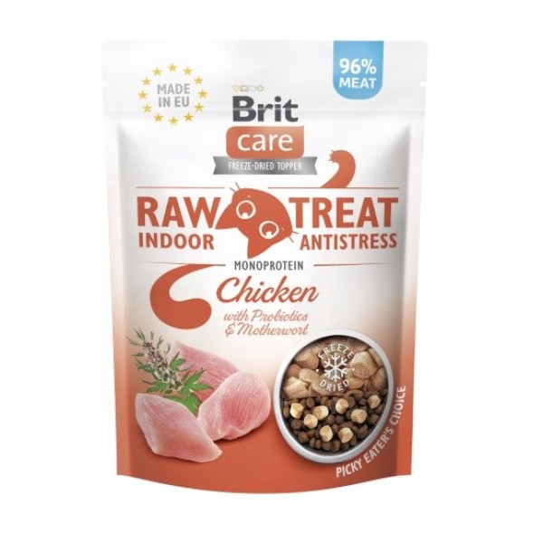 BRIT Care Raw Treat Indoor&Antistress Chicken ...