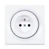 Fibaro Walli socket-outlet Type E White