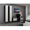 Cama Full cabinet VIGO '180' 180/40/30 white/black gloss