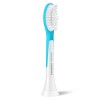 Philips Replacement brush heads | HX6044/90 Sonicare For Kids7+ | Heads | For kids | Number of brush heads included 4 | White/Blue