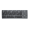 Dell | Keyboard | KB740 | Keyboard | Wireless | RU | Titan Gray | 2.4 GHz, Bluetooth 5.0 | 506 g