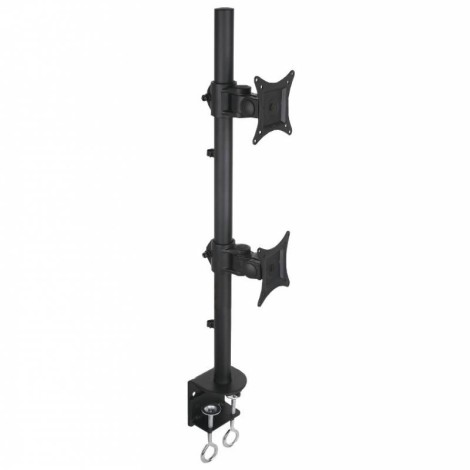 Techly ICA-LCD-350-D monitor mount / stand 68.6 cm (27") Desk Black