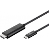 Goobay | Black | USB-C male | HDMI male (type A) | USB-C to HDMI | 1.8 m