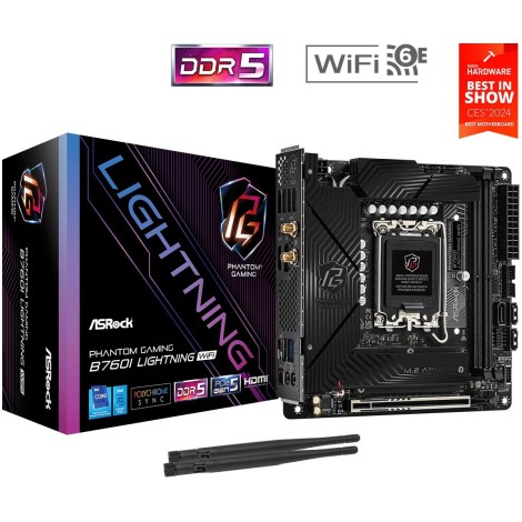 ASRock B760I LIGHTNING WIFI Motherboard