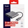 Trust Dalyx USB 3.2 Gen 1 (3.1 Gen 1) Type-C Aluminium, Black