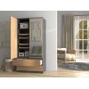 Topeshop SZAFA MALWA AN/AR L bedroom wardrobe/closet 5 shelves 2 door(s)