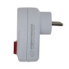 Esperanza ELK301W Electrical Splitter 1 socket Switch White