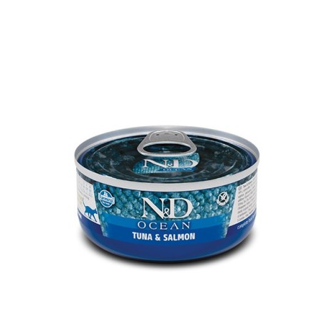 FARMINA N&D CAT OCEAN TUNA AND SALMON 70g