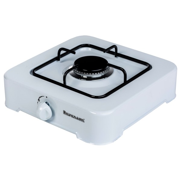 Gas cooker Ravanson K-01T (white; 1 ...