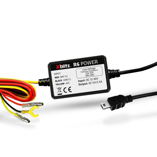 XBLITZ CAR CAMERA POWER ADAPTER R6 ...