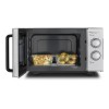 Caso | Ceramic Microwave Oven with Grill | MG 25 Ecostyle | Free standing | 25 L | 900 W | Grill | Silver